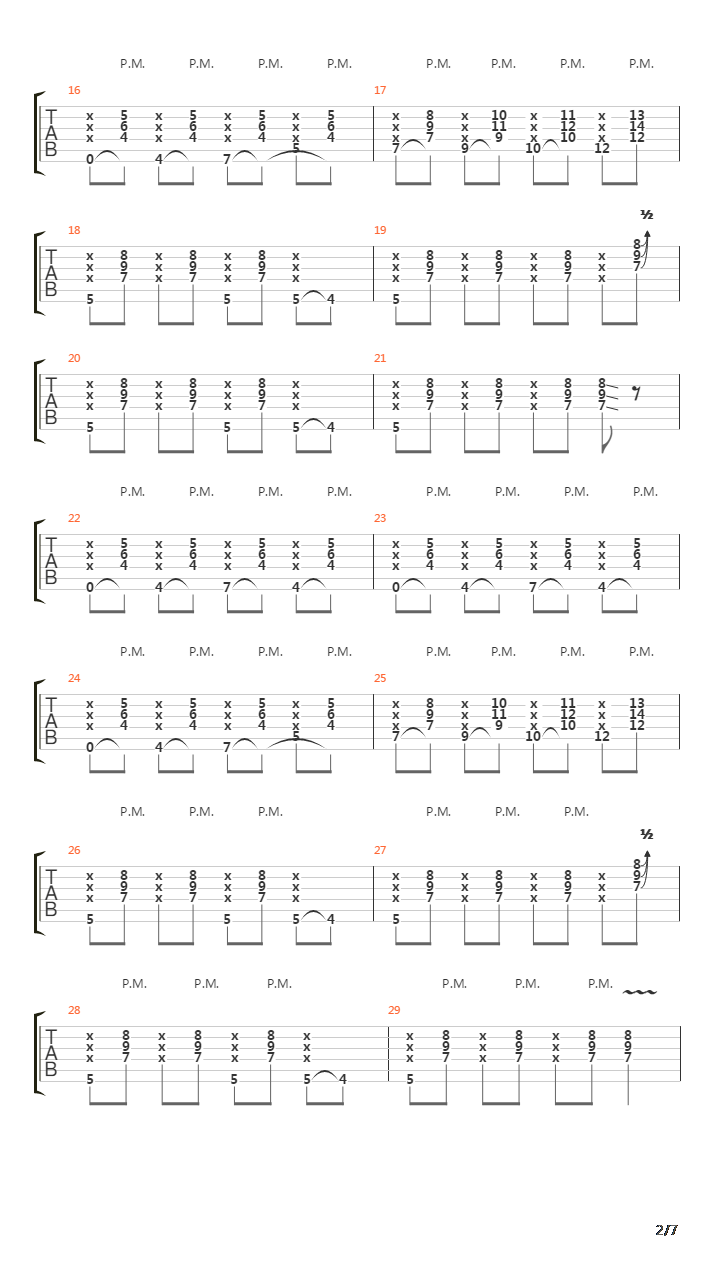 Eternal Consumption Engine吉他谱