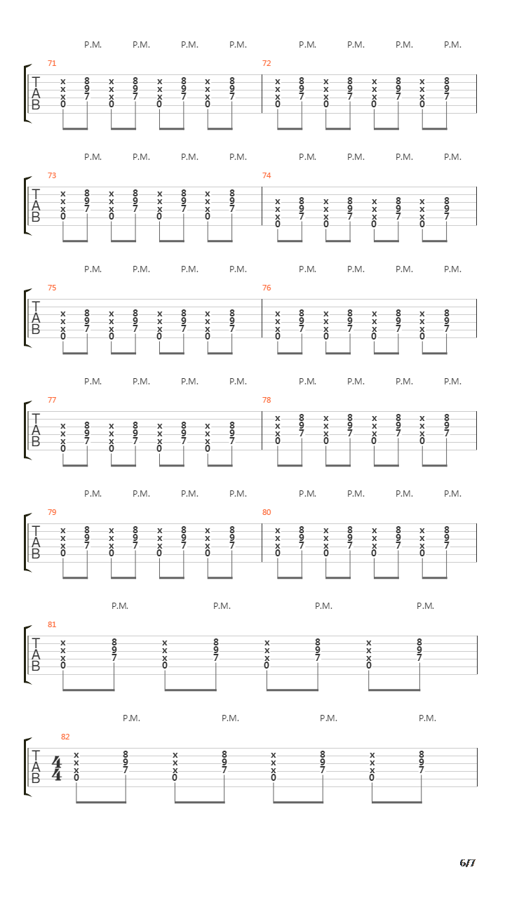 Eternal Consumption Engine吉他谱