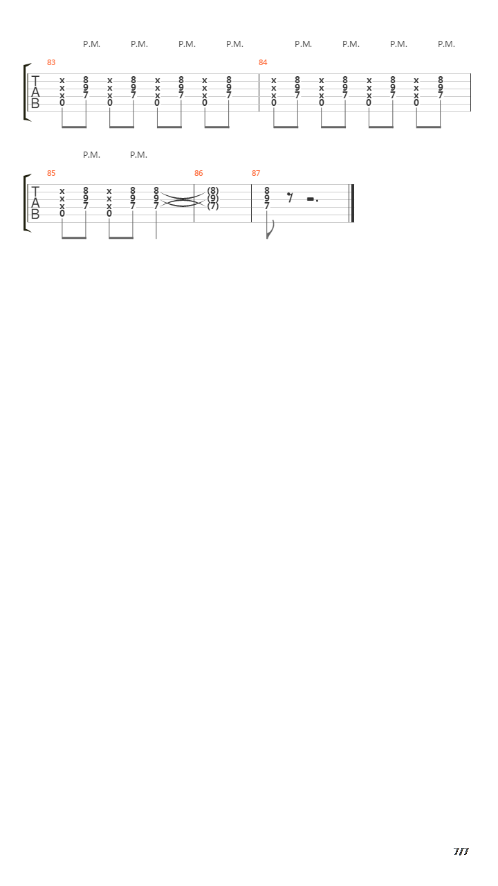 Eternal Consumption Engine吉他谱