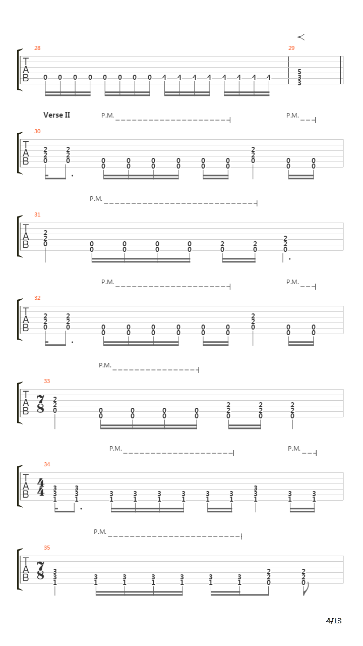 Without Prejudice吉他谱