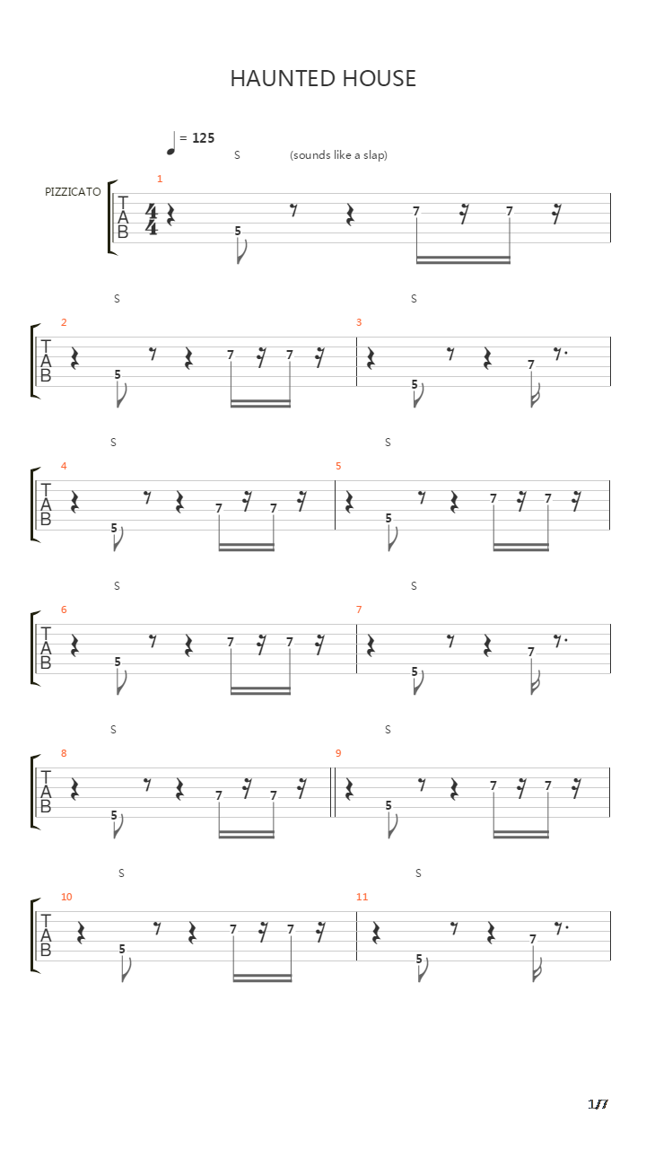 Dungeon Theme 8吉他谱