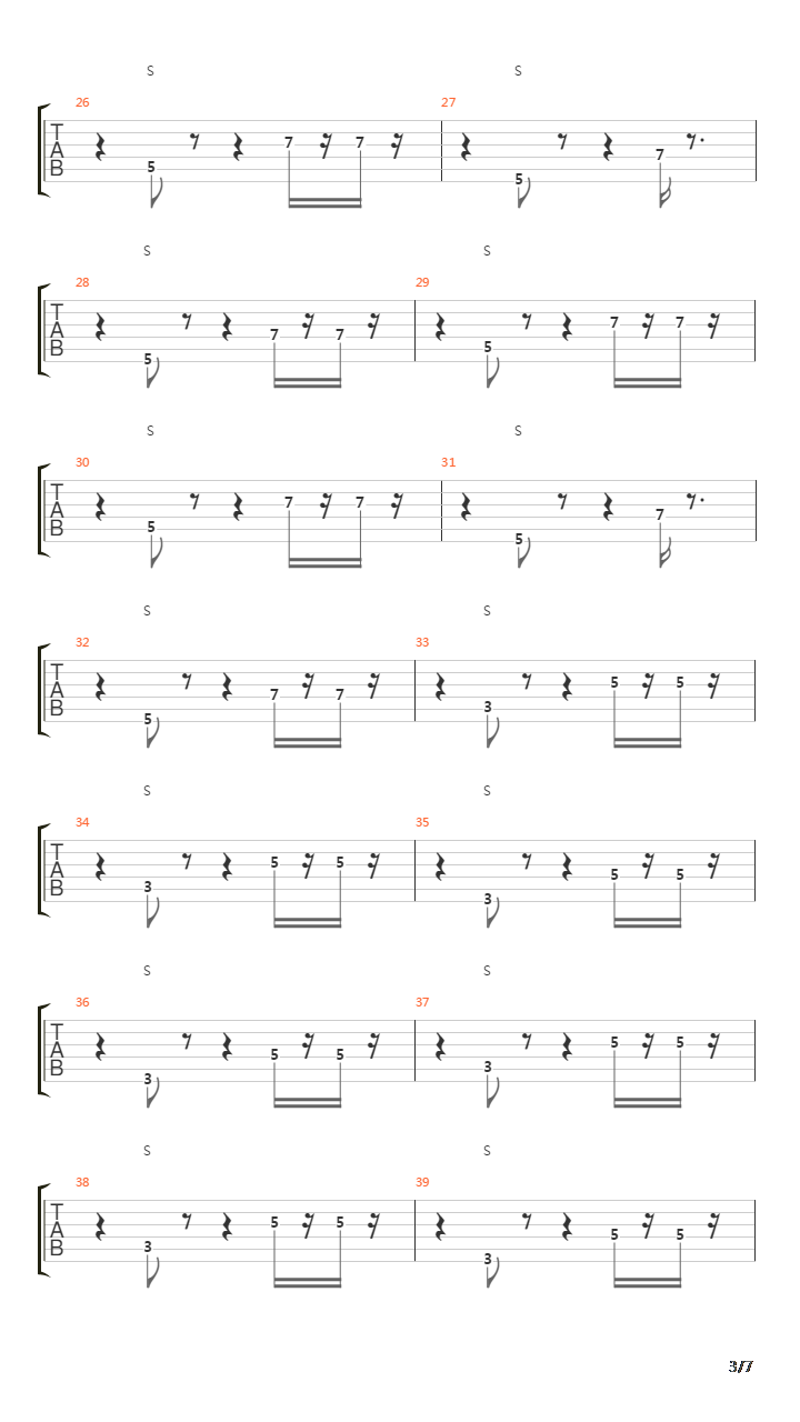 Dungeon Theme 8吉他谱