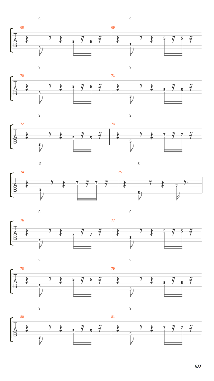 Dungeon Theme 8吉他谱