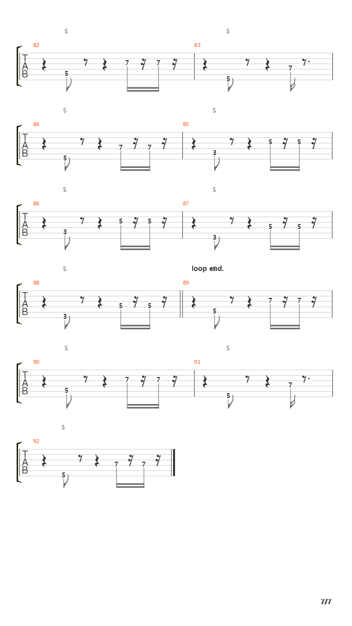 Dungeon Theme 8吉他谱