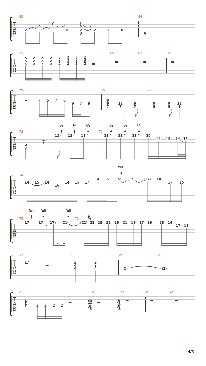 The Show Must Go On (Revised)吉他谱