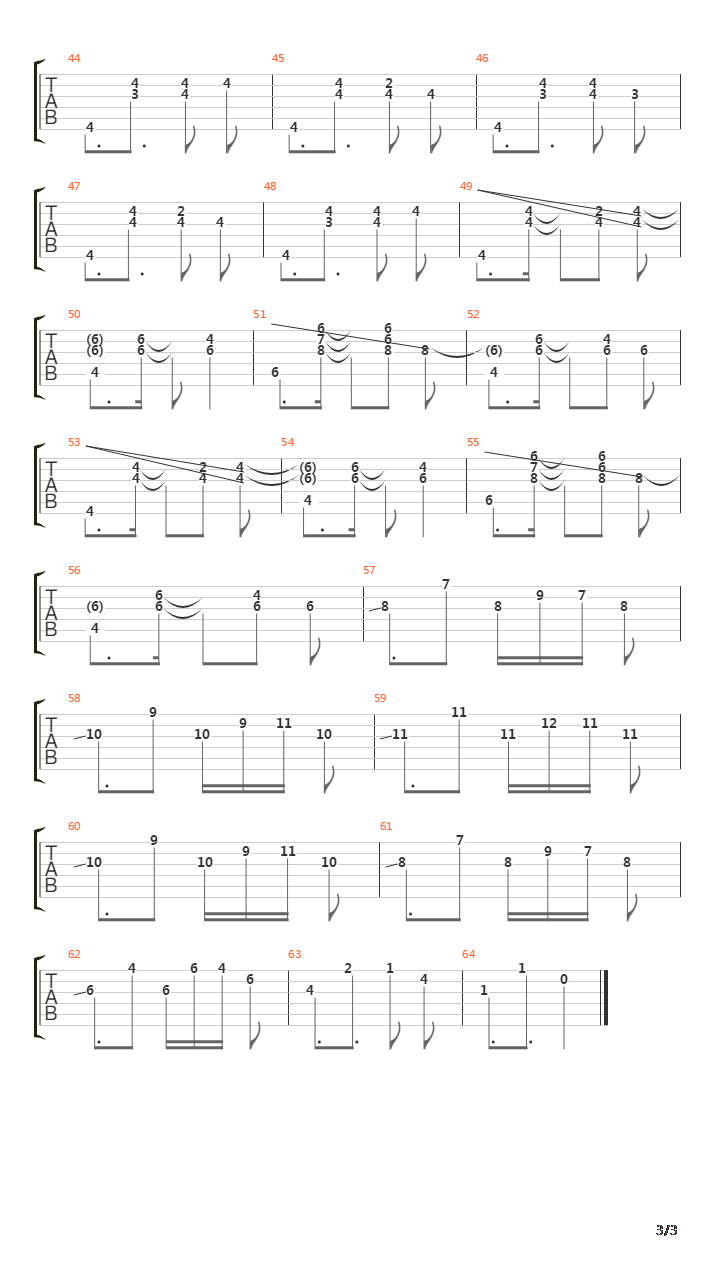 15 Steps (Jonny Part)吉他谱