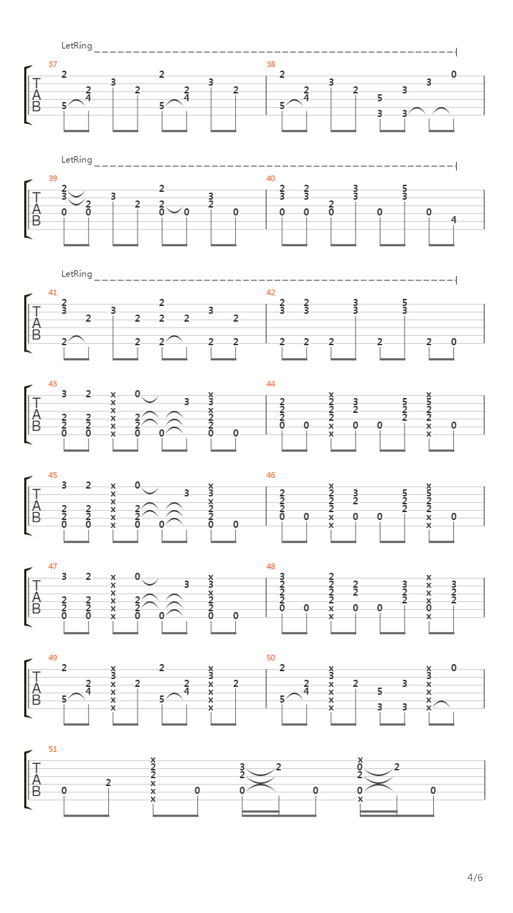 No Surprises (Fingerstyle)吉他谱