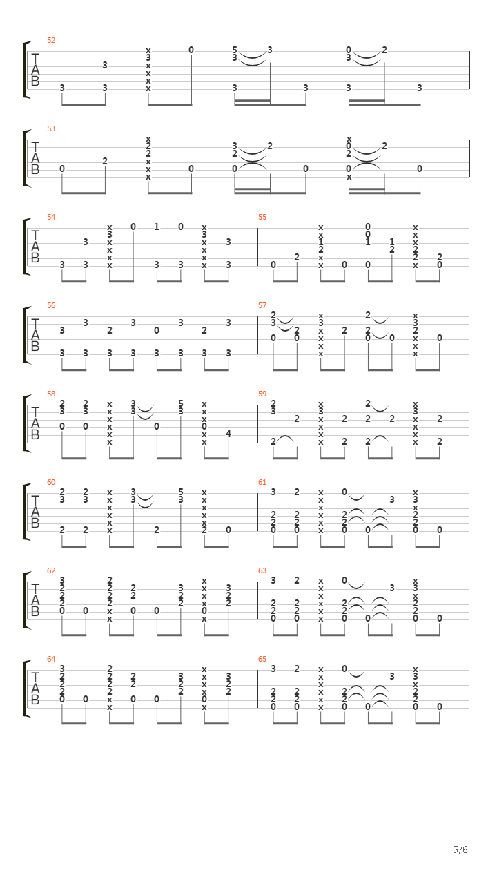 No Surprises (Fingerstyle)吉他谱