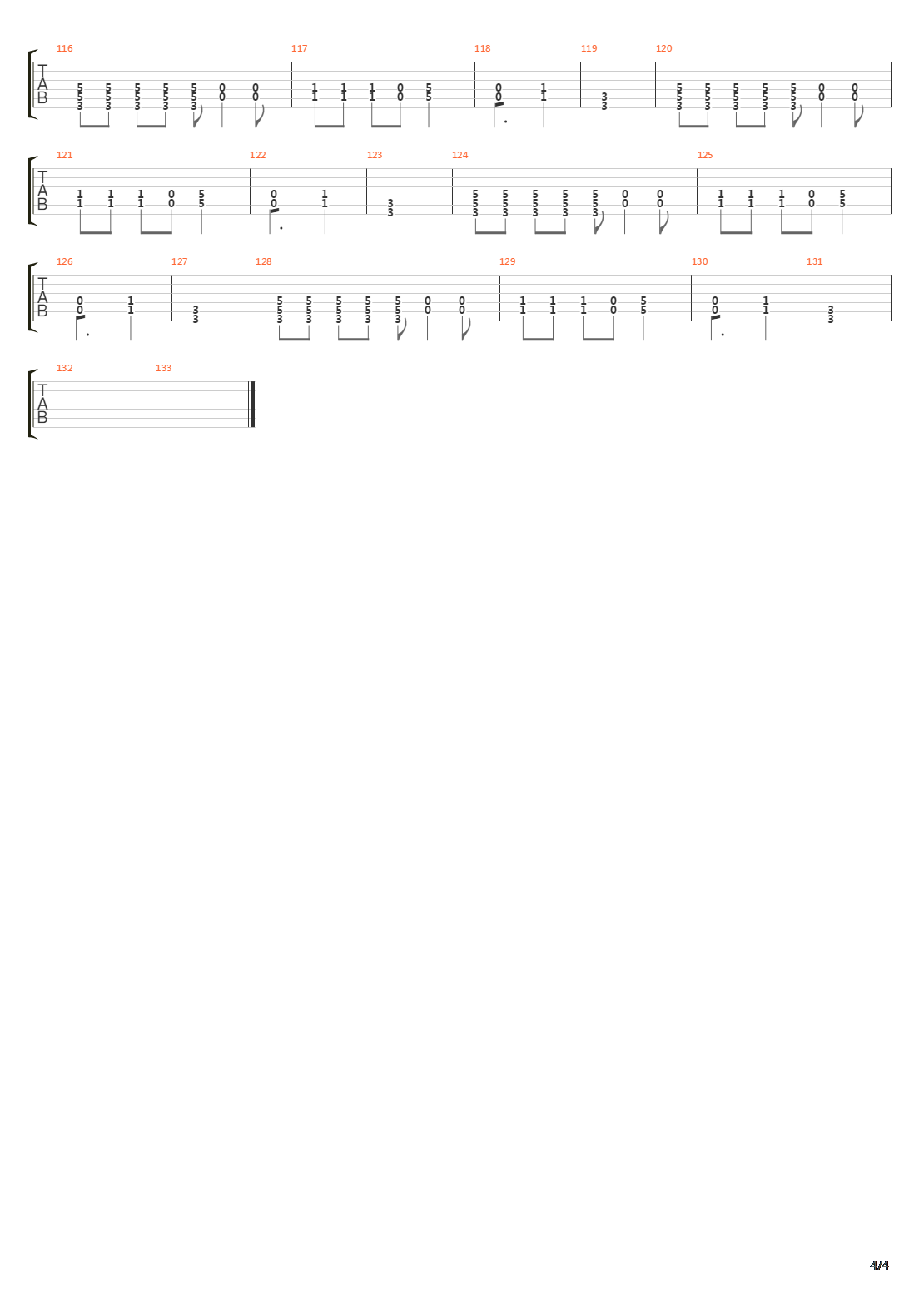 Mas Vó吉他谱