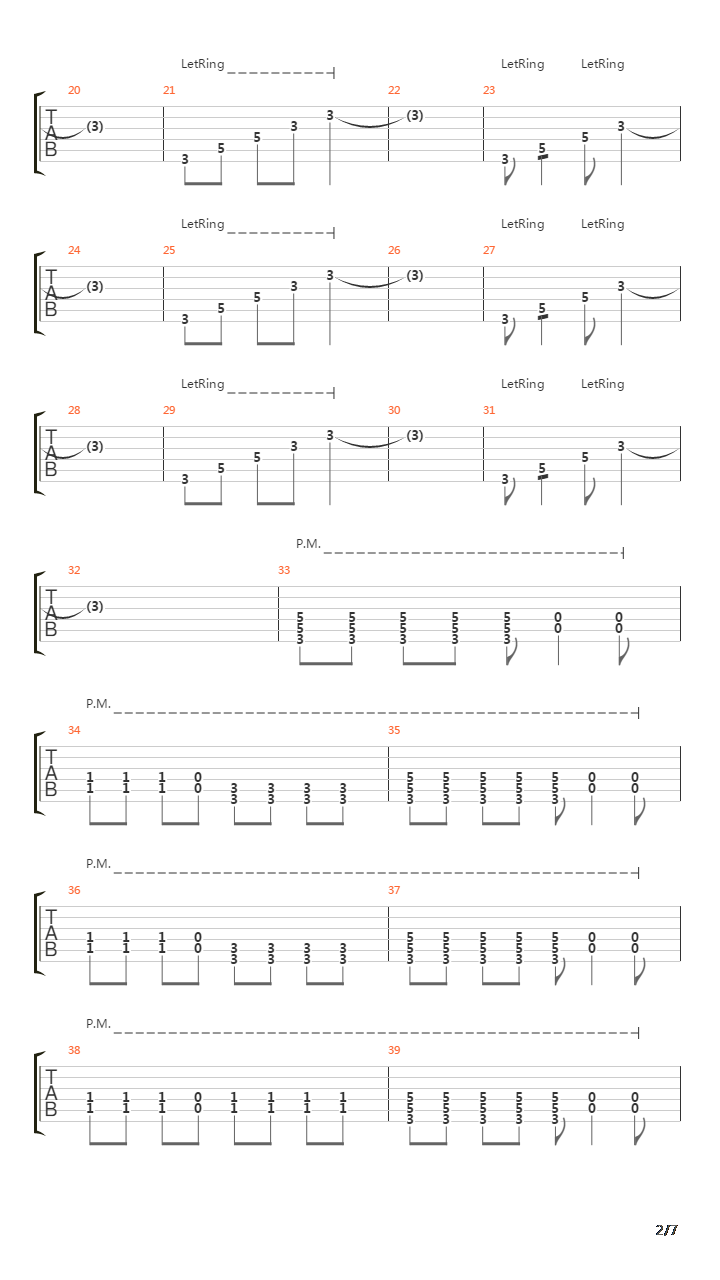 Mas Vó吉他谱
