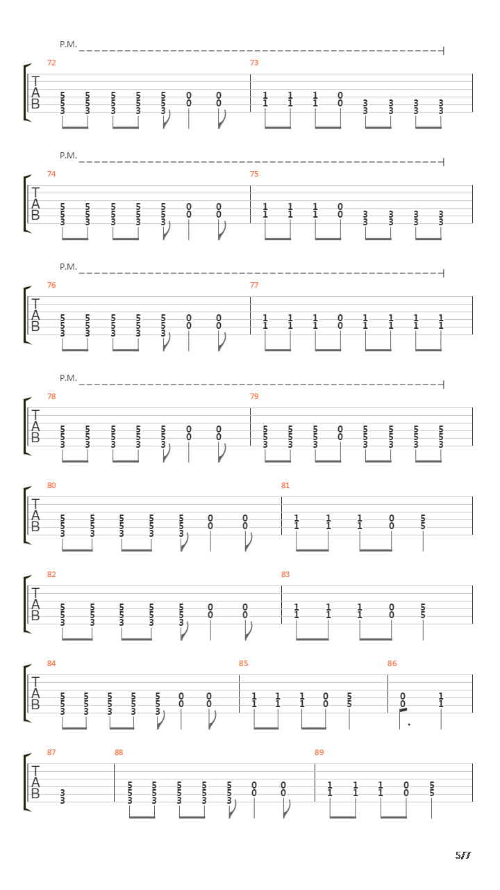 Mas Vó吉他谱