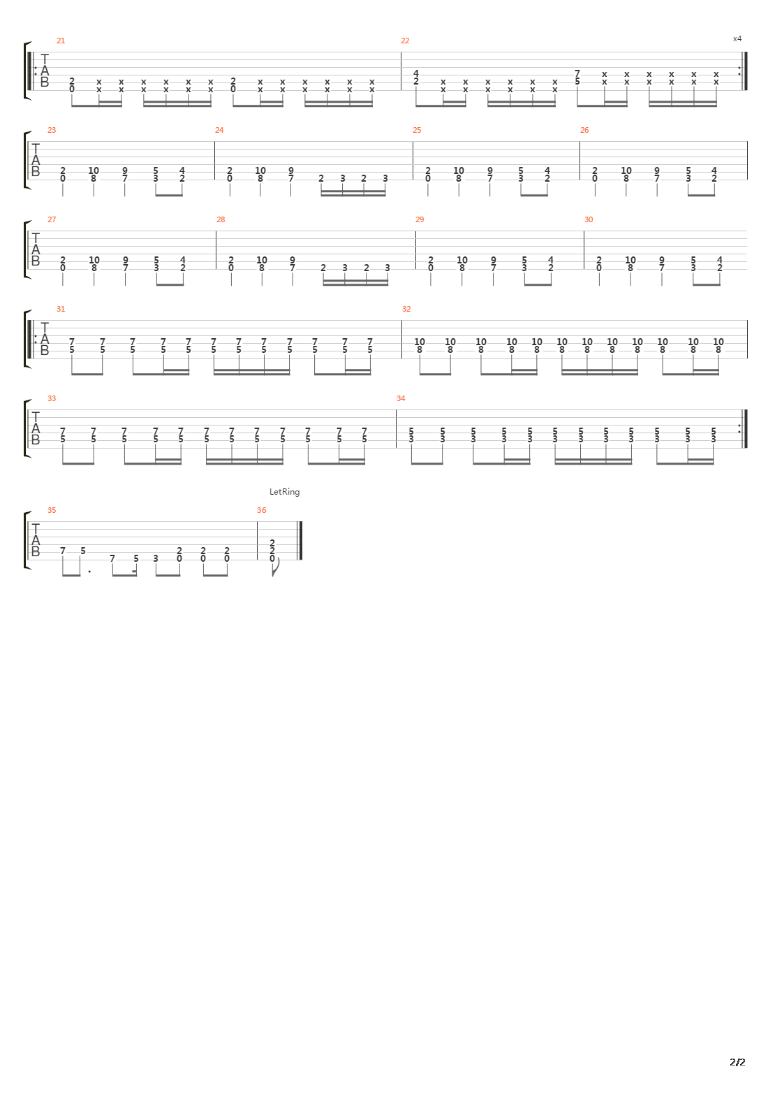 Pompem吉他谱