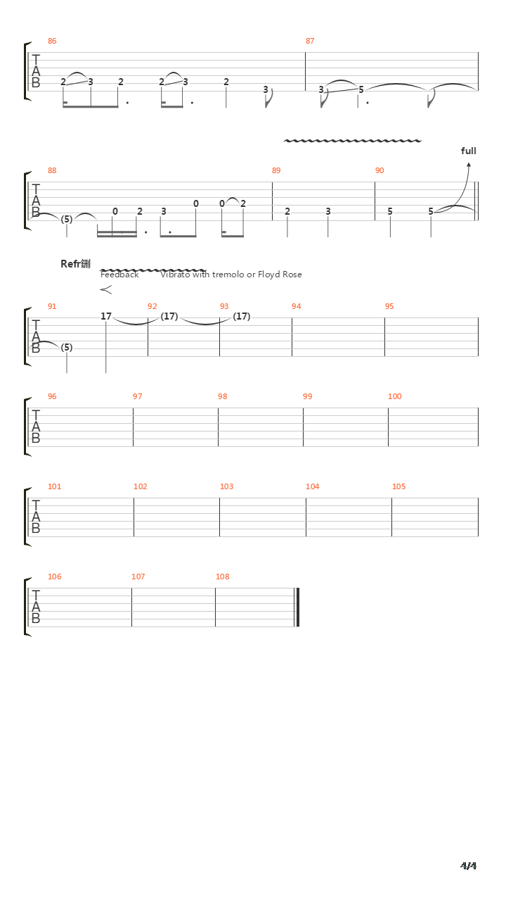 Sanidade吉他谱