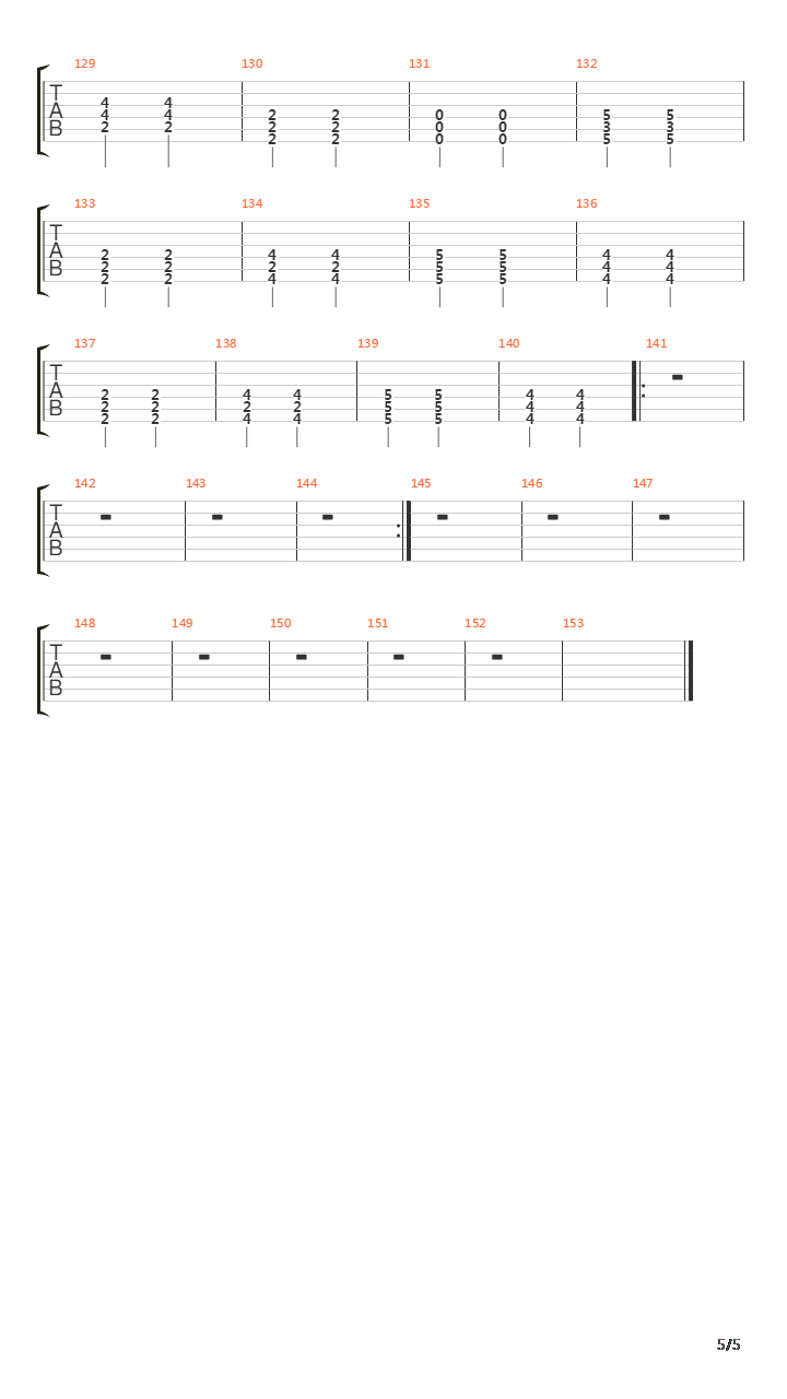 Sonne吉他谱