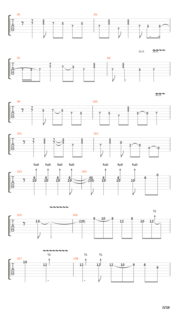 Chain Reaction吉他谱