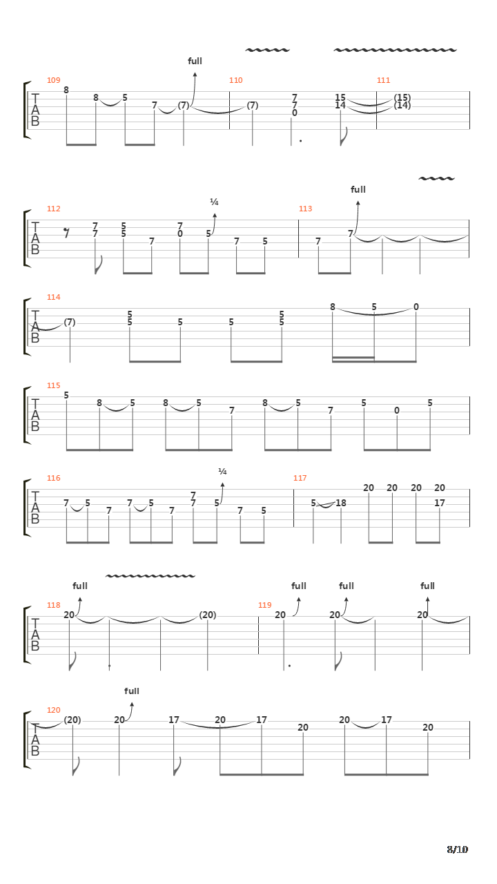 Chain Reaction吉他谱