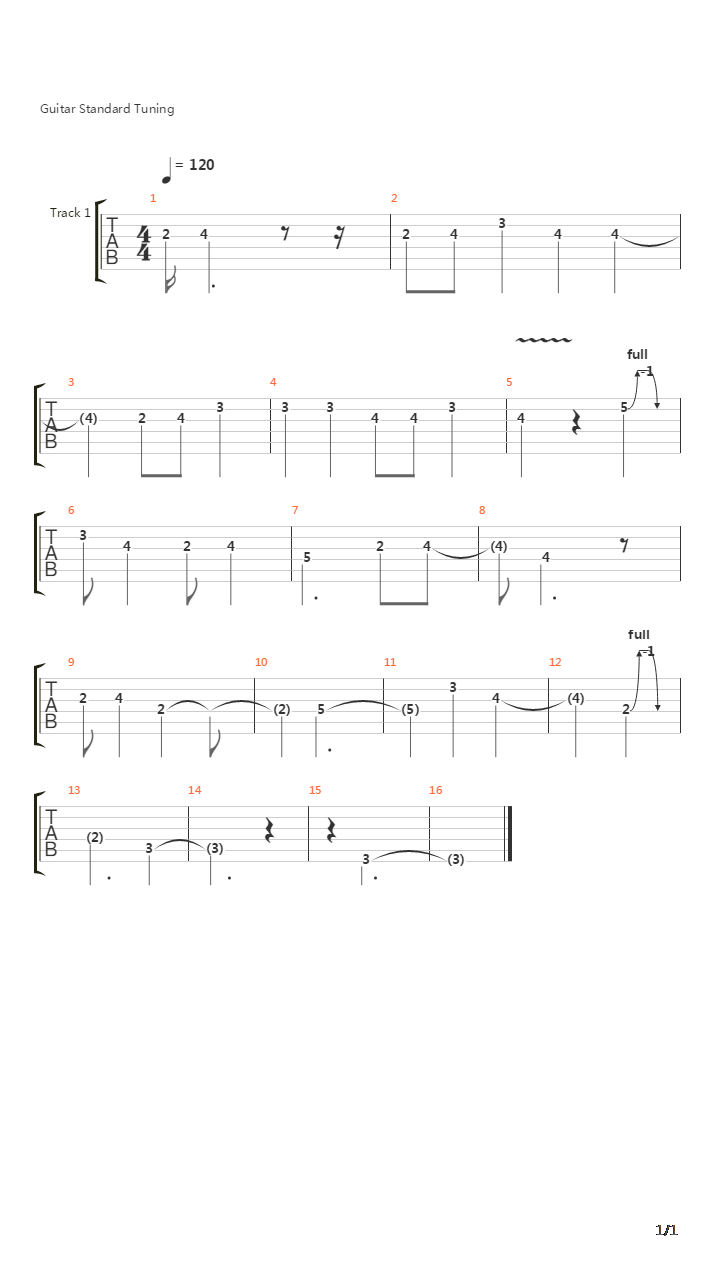 Bunker Hill (Solo)吉他谱