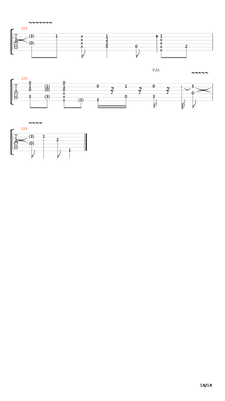 Californication(071)吉他谱
