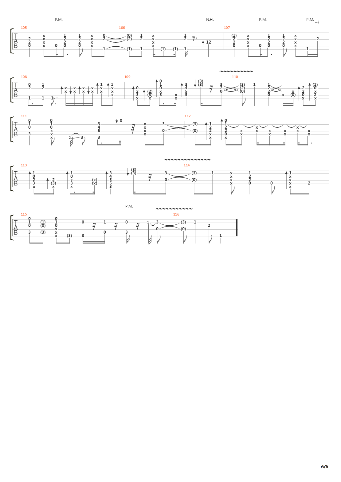 Californication(078)吉他谱