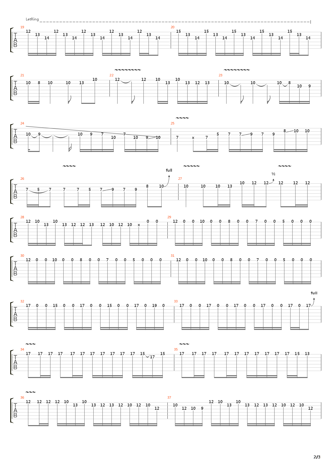 Jam吉他谱