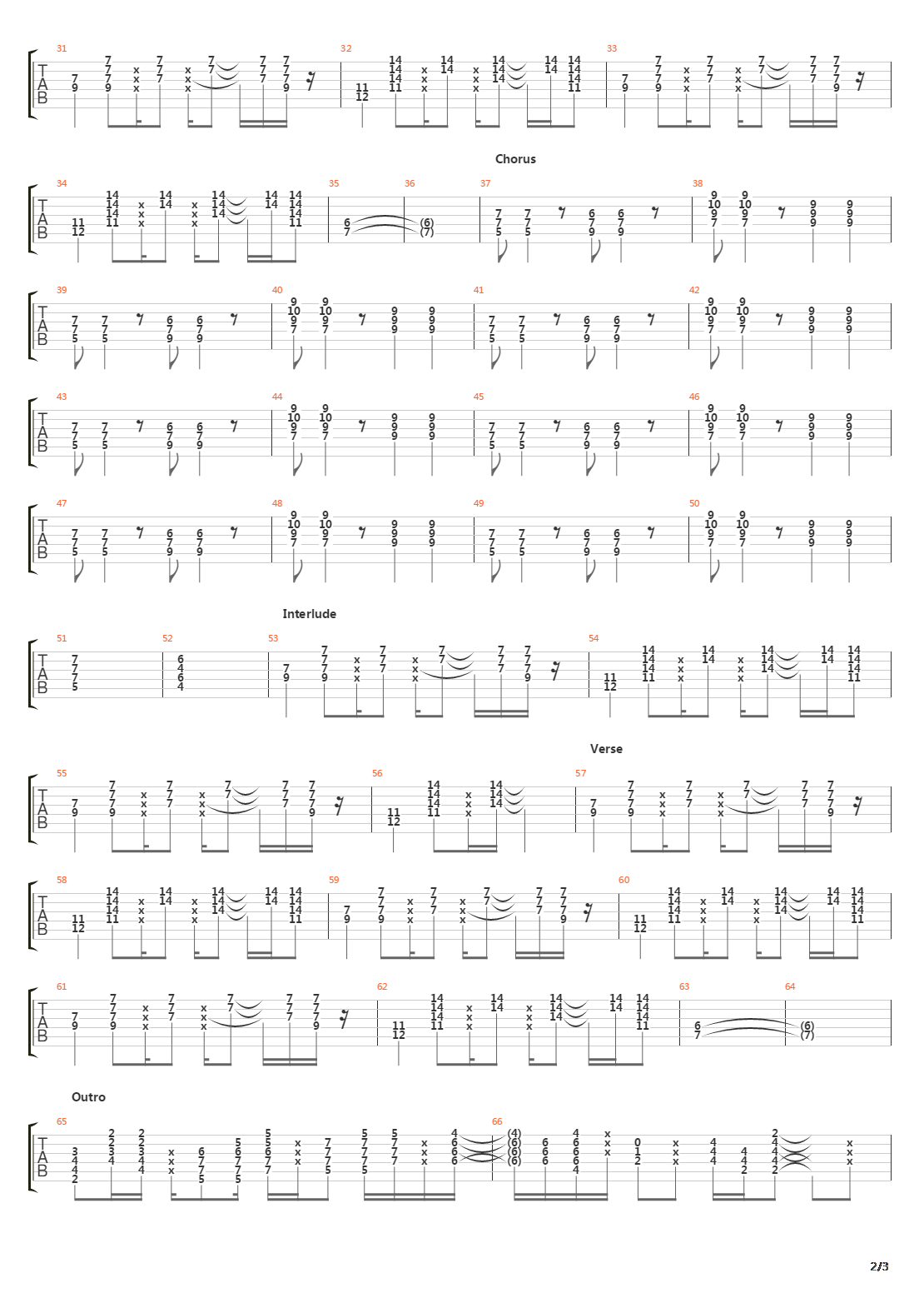 Quixoticelixer吉他谱