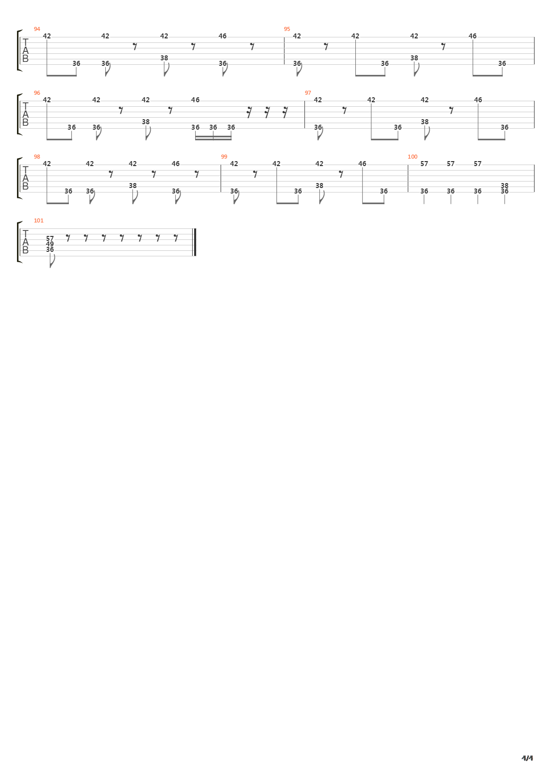 Intensive Care Unit吉他谱