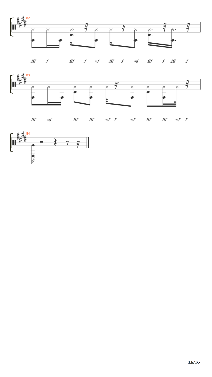 Glory吉他谱