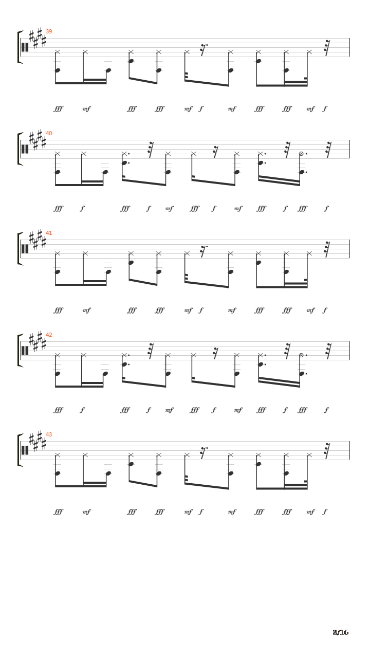 Glory吉他谱
