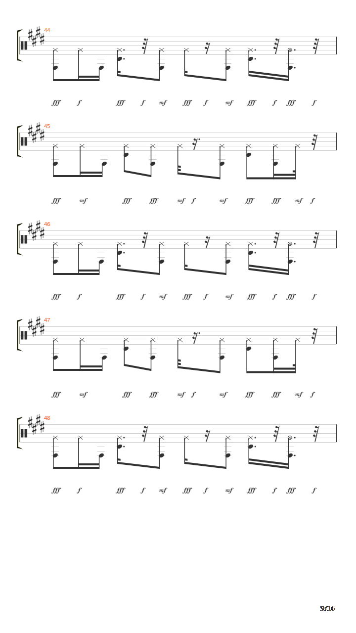 Glory吉他谱