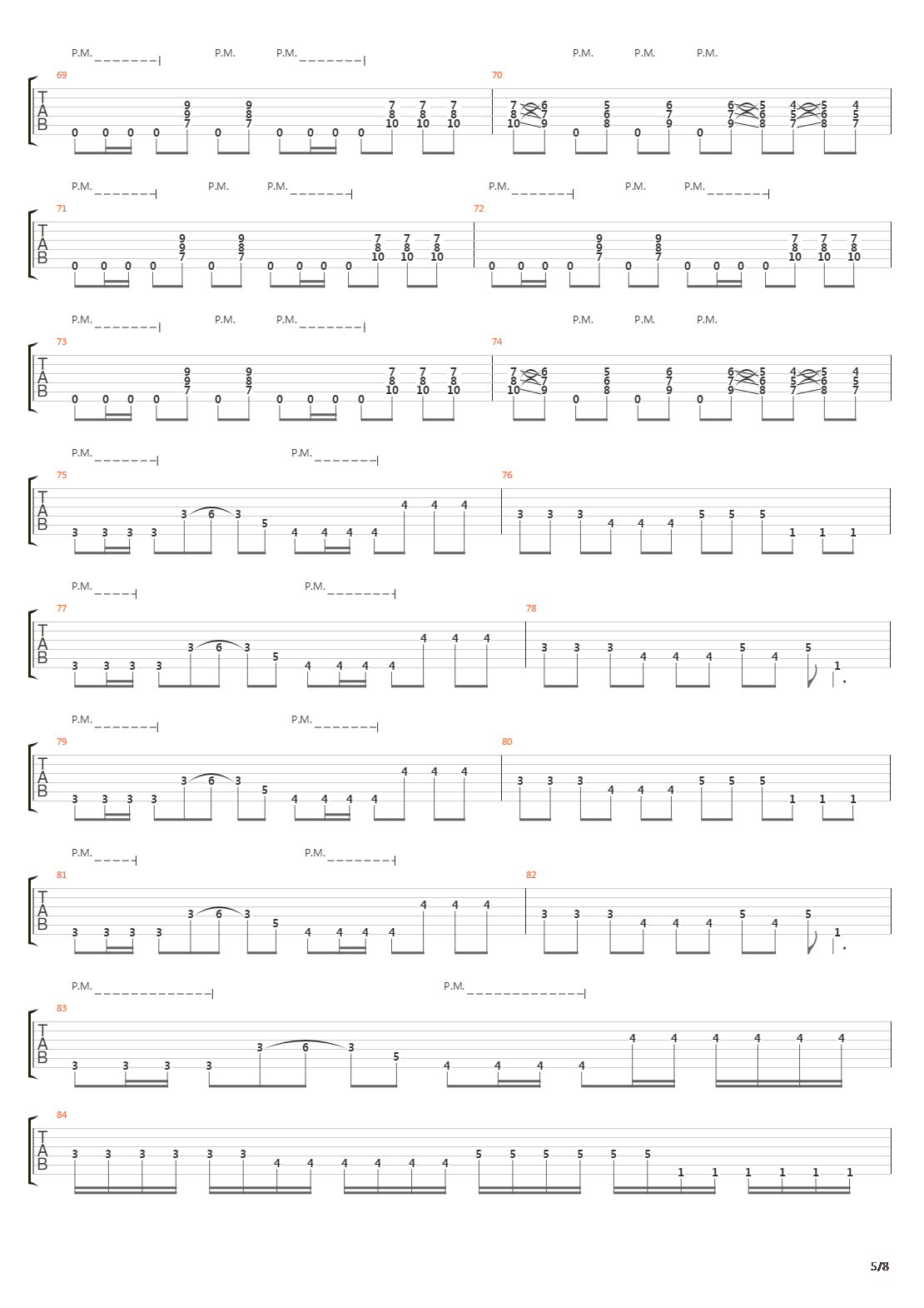 Across Forests And Fjords吉他谱