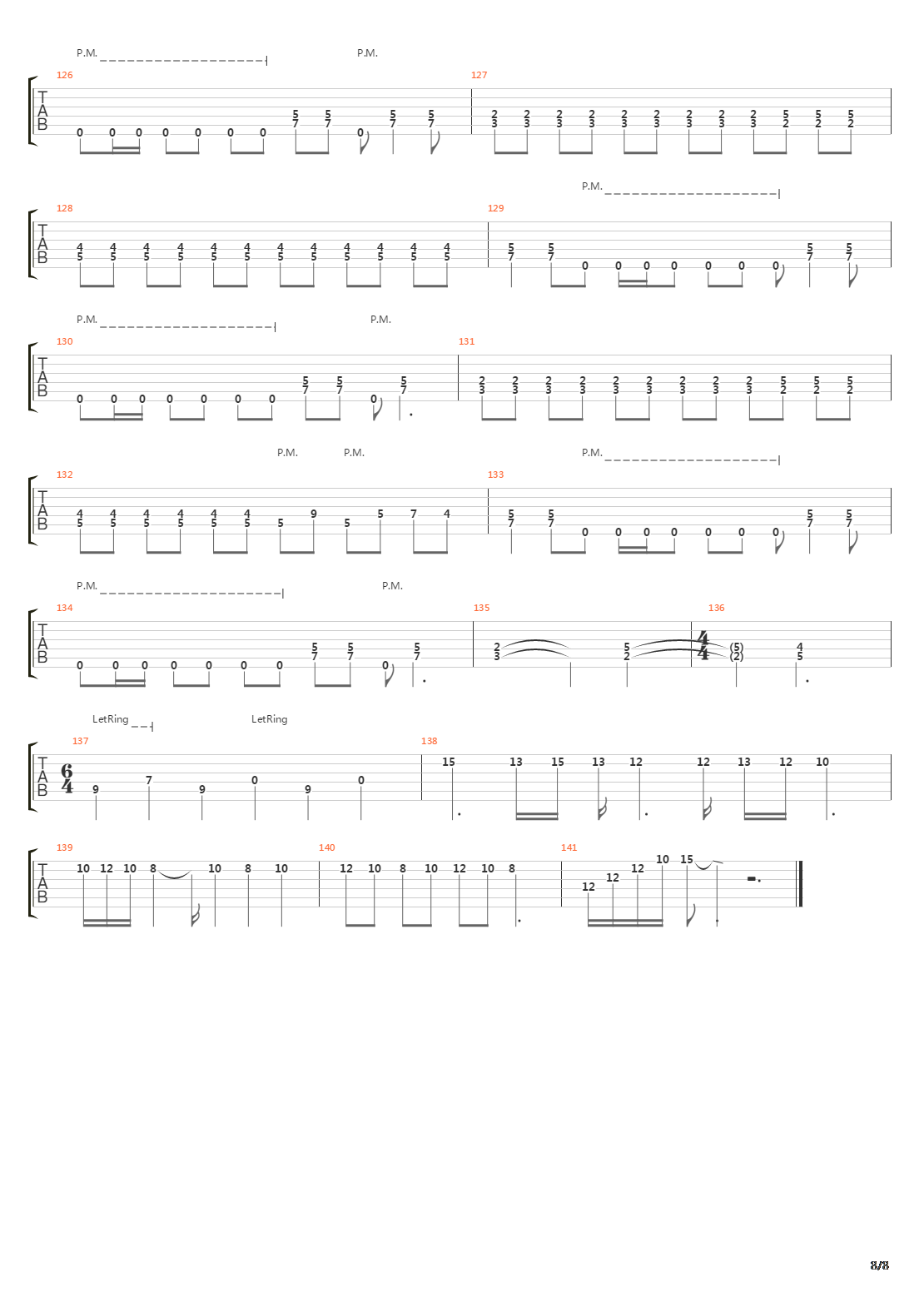 Across Forests And Fjords吉他谱