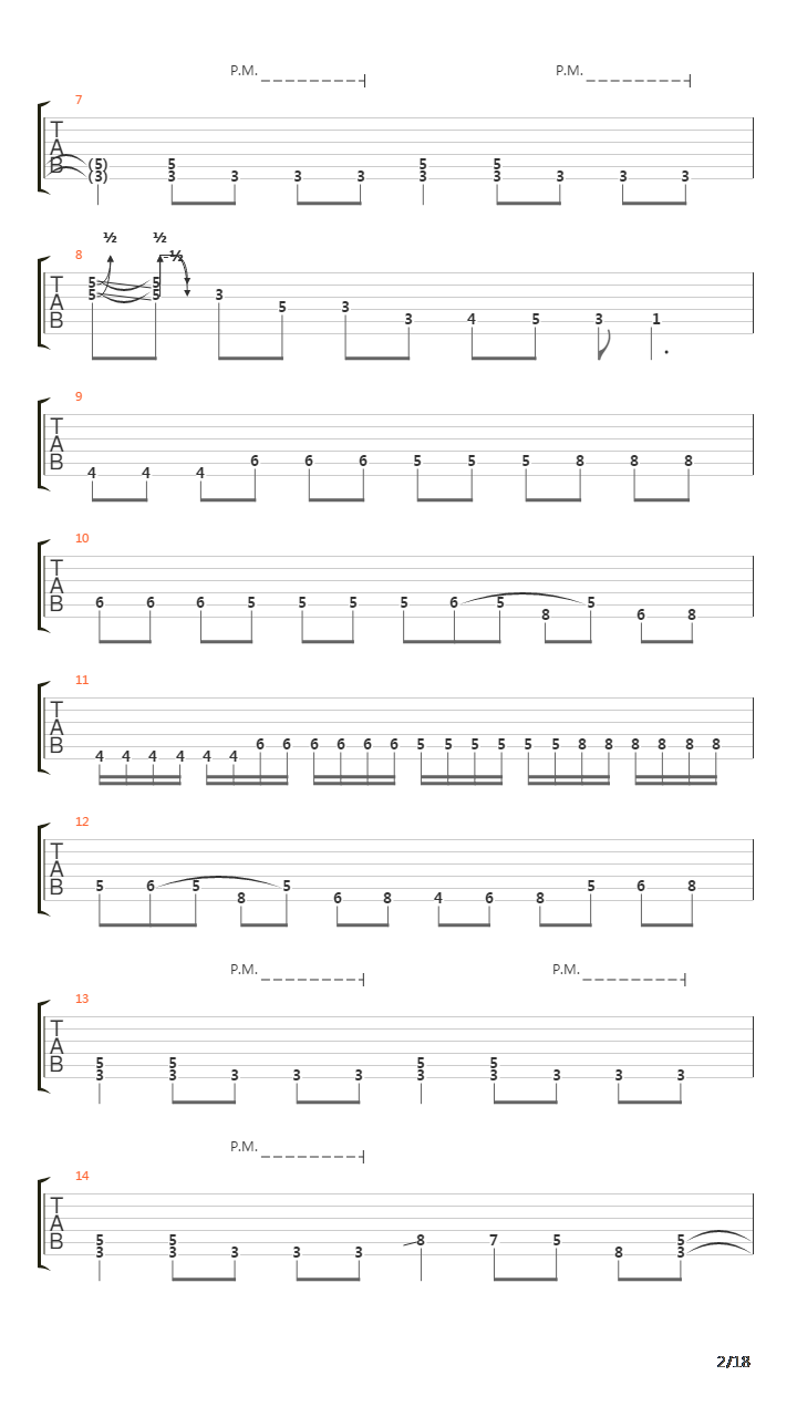 Across Forests And Fjords吉他谱