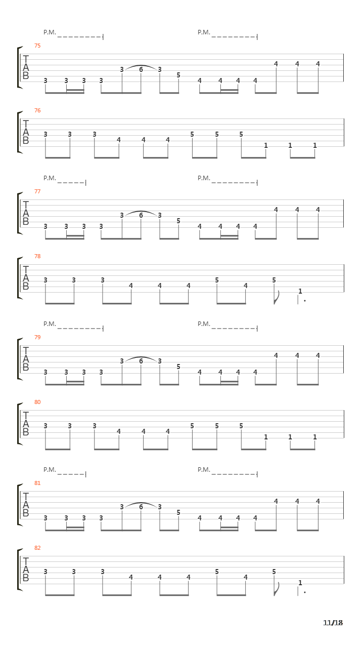 Across Forests And Fjords吉他谱