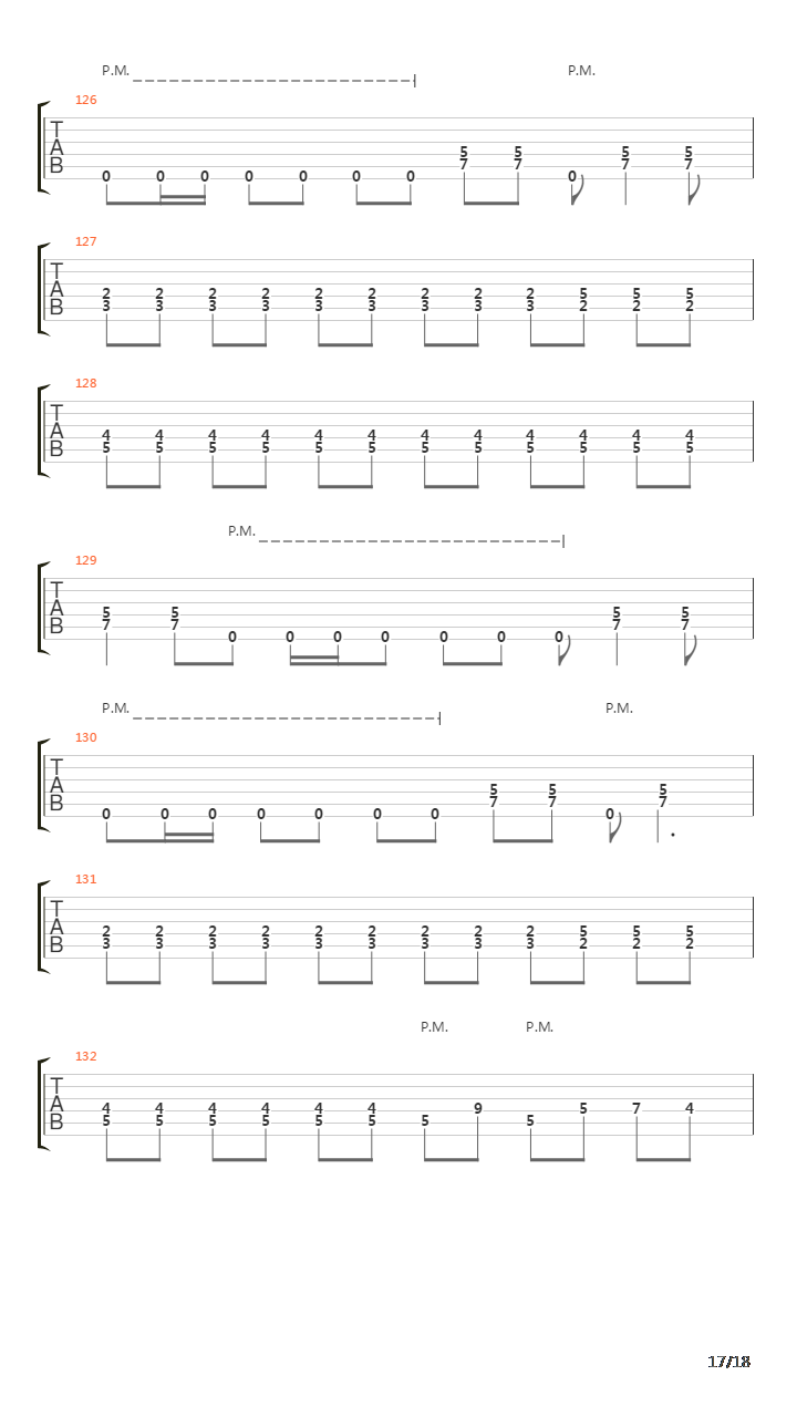 Across Forests And Fjords吉他谱