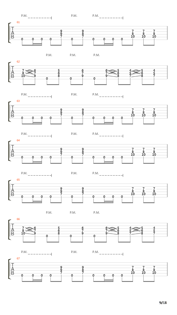 Across Forests And Fjords吉他谱