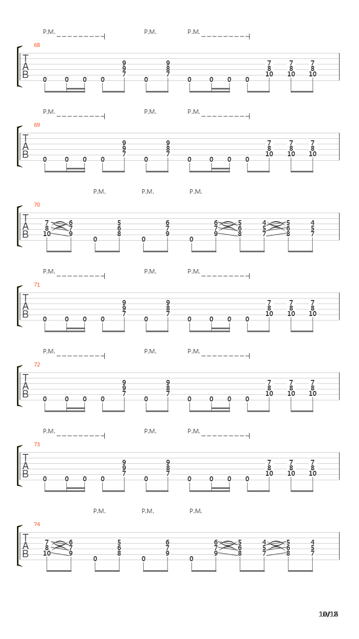 Across Forests And Fjords吉他谱