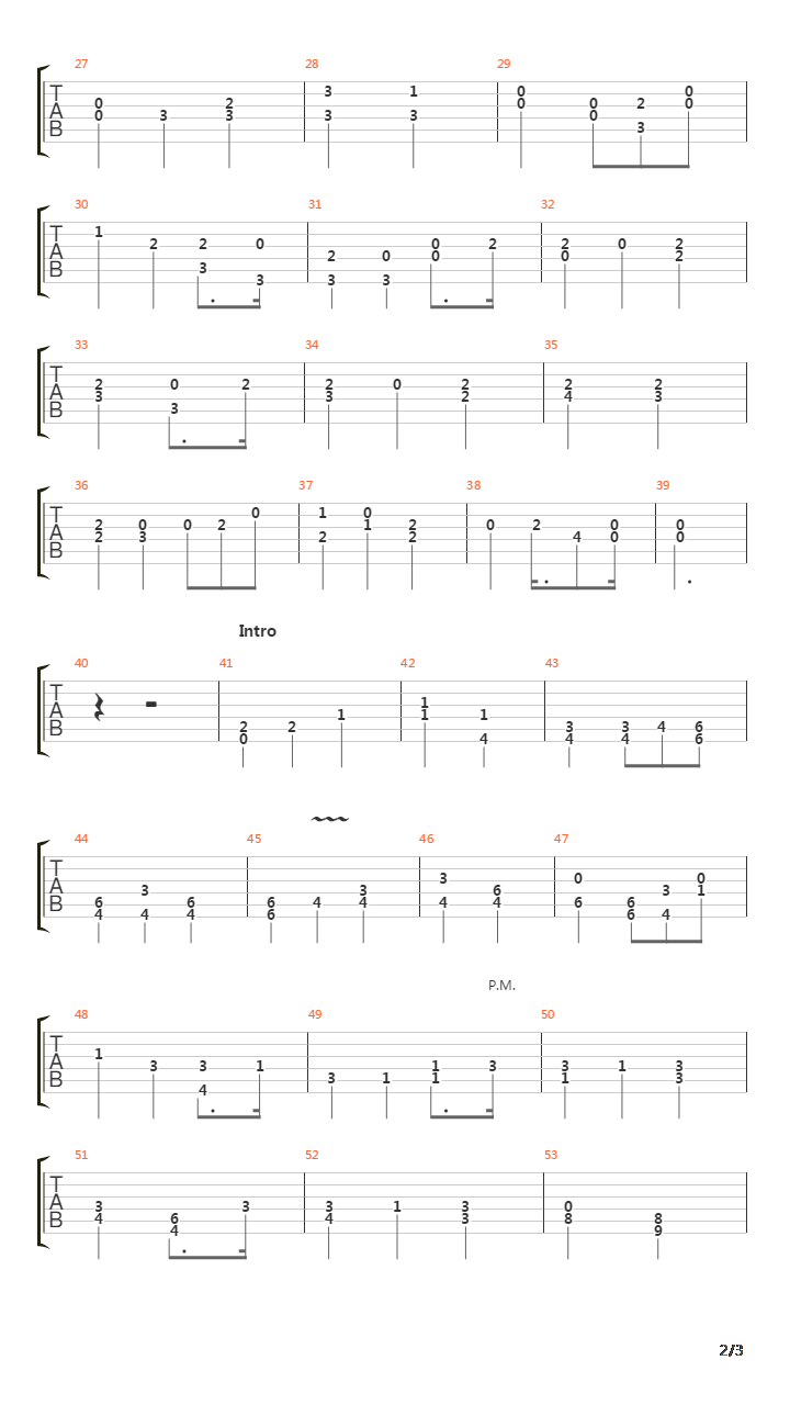 Theme From Tannhauser Overture For Guitar吉他谱