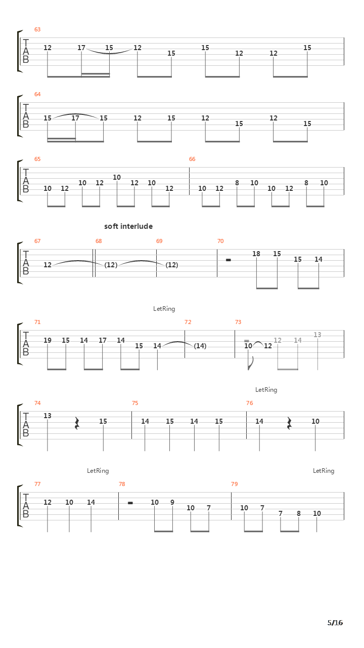 Messin With A Guitar Sound吉他谱