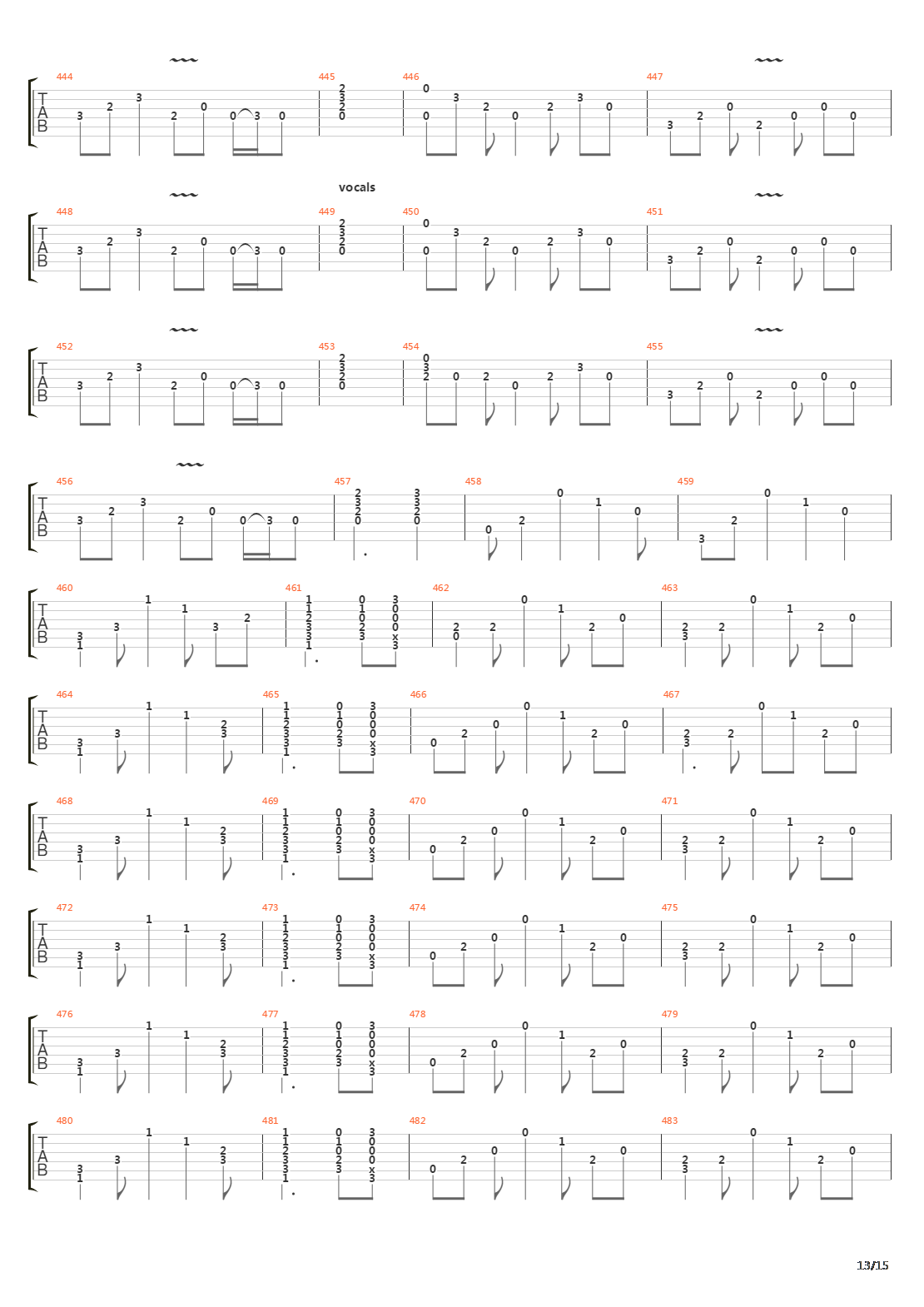 2112吉他谱