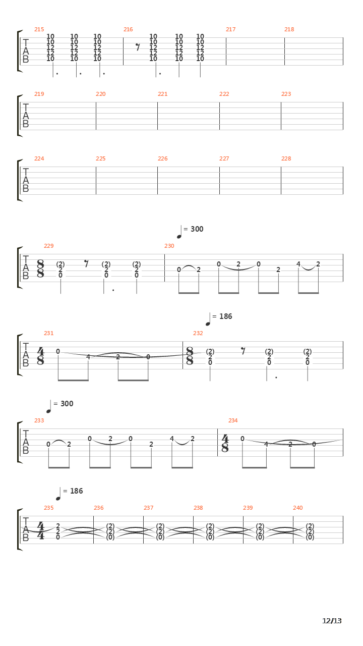 Analog Kid吉他谱