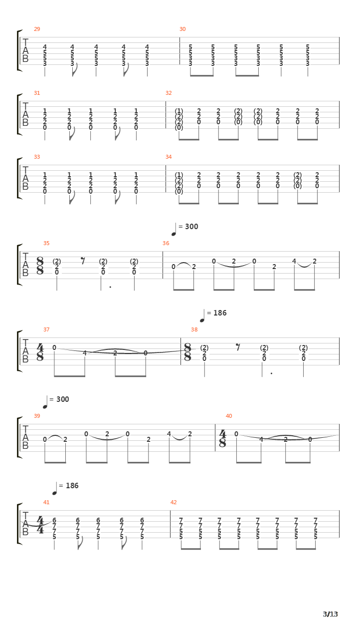 Analog Kid吉他谱