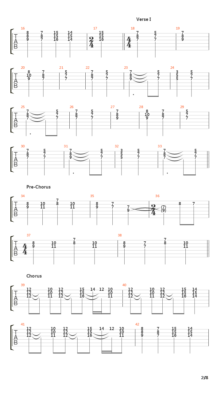 Karolinens Bön (The Carolean Prayer)吉他谱