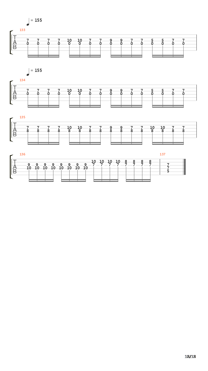 The Wampiric Tyrant吉他谱