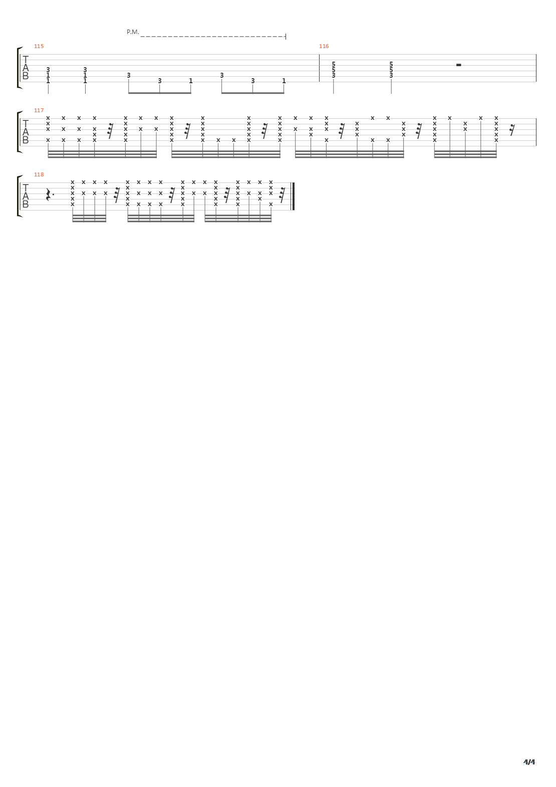Dracum Nocte吉他谱