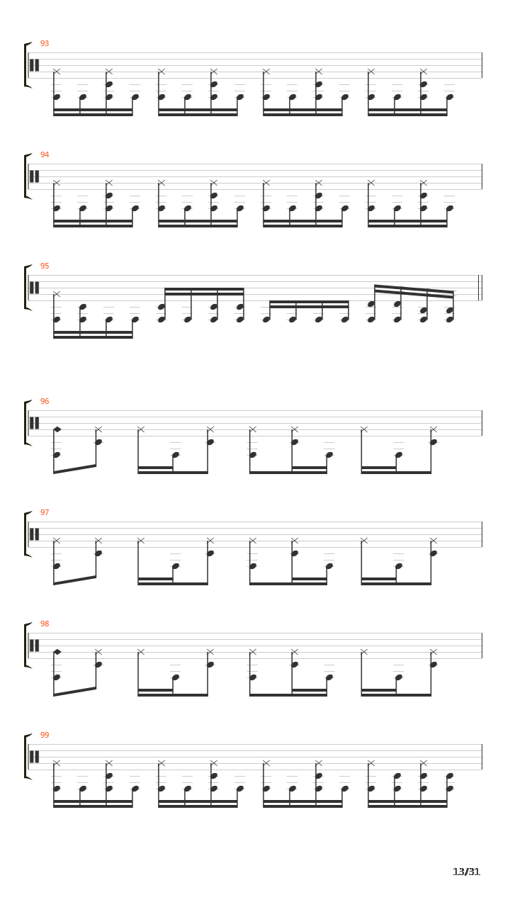 Nostradamus吉他谱
