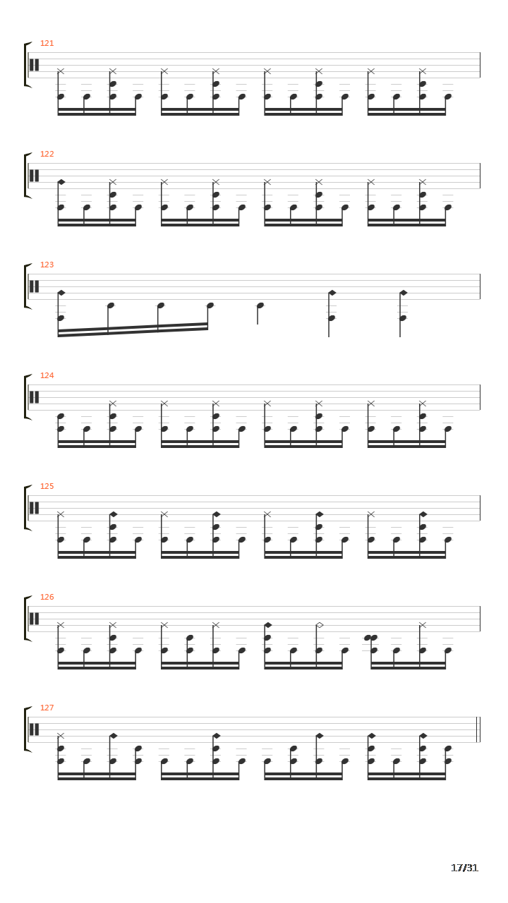 Nostradamus吉他谱