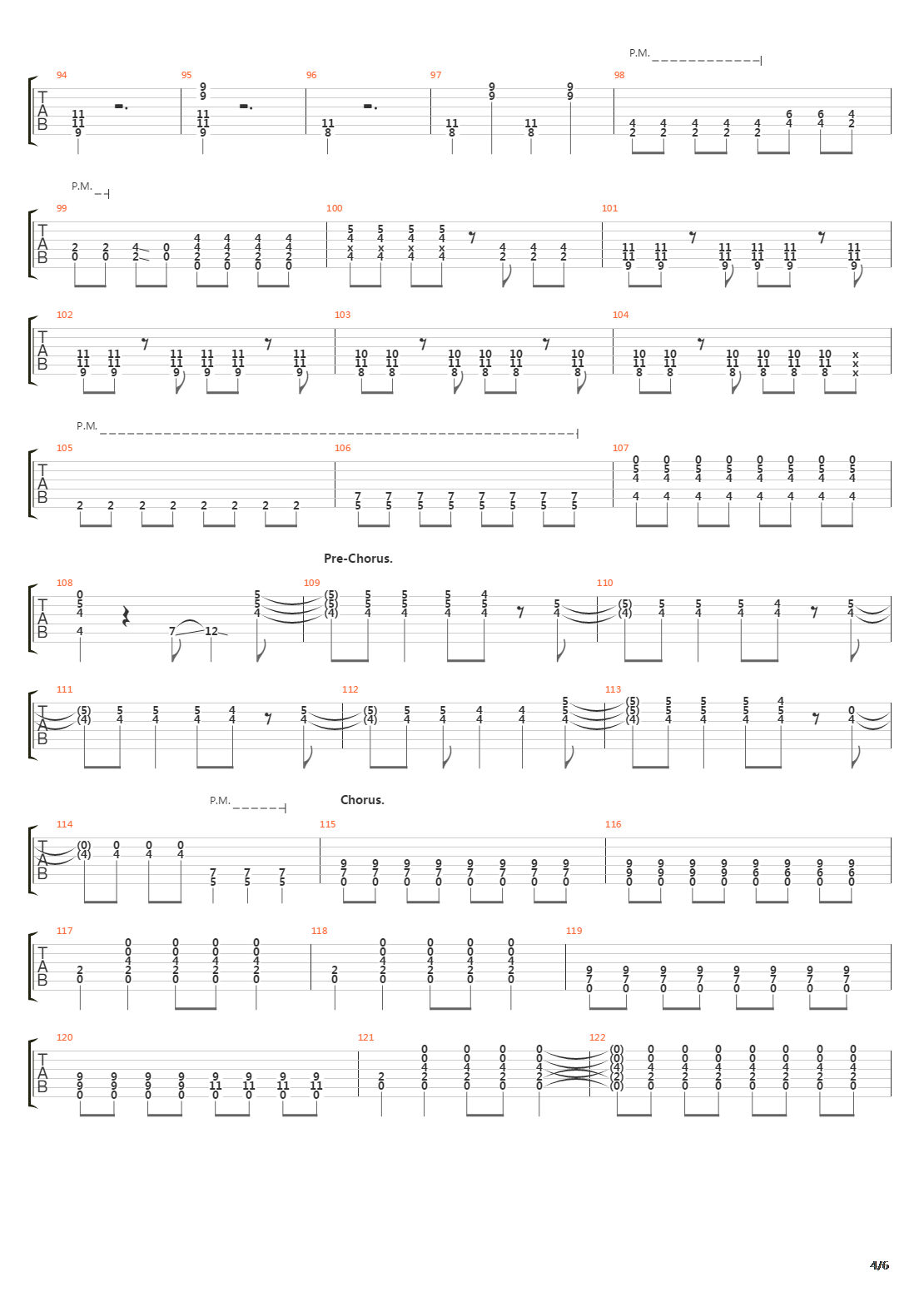 Belt吉他谱