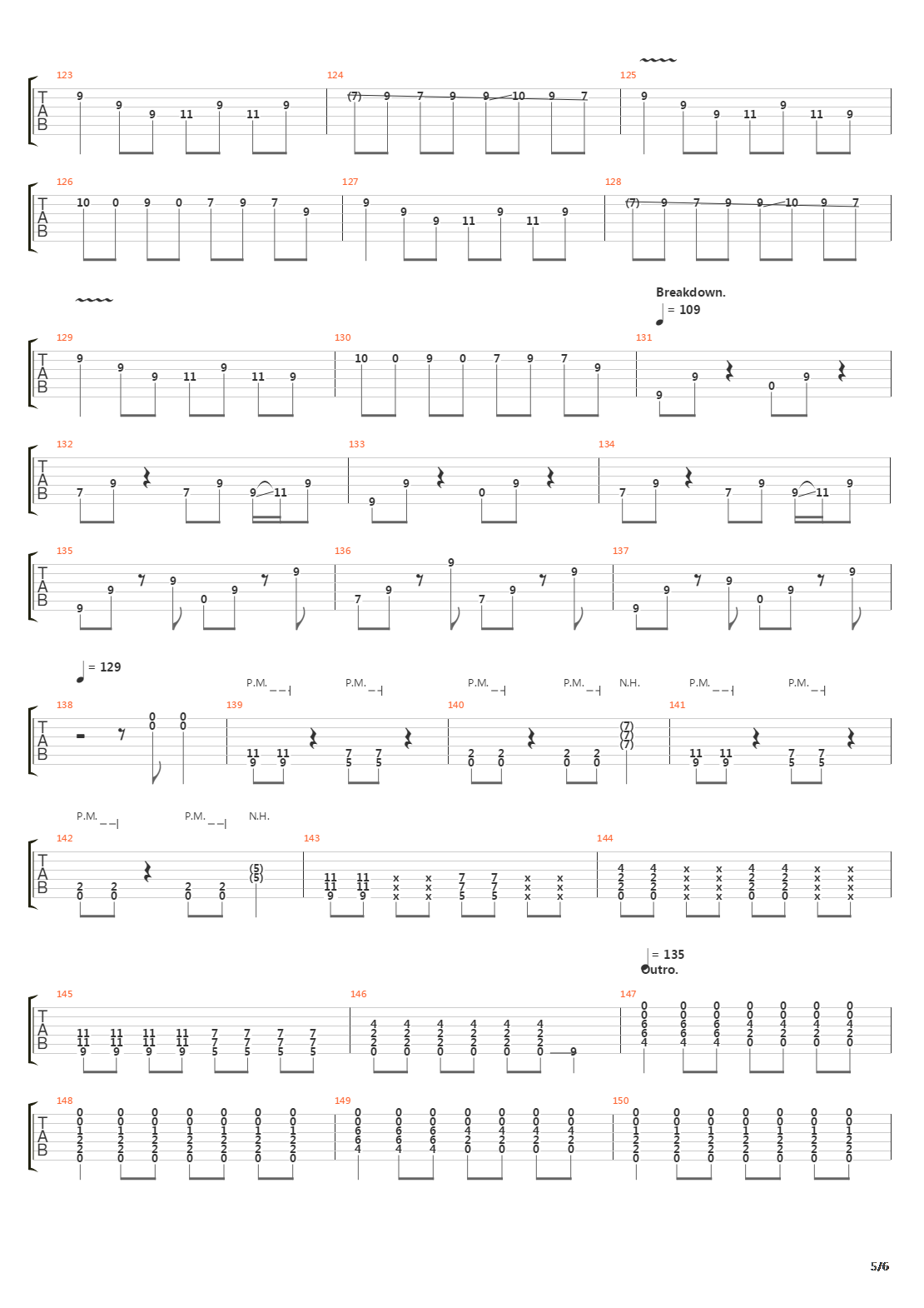 Belt吉他谱