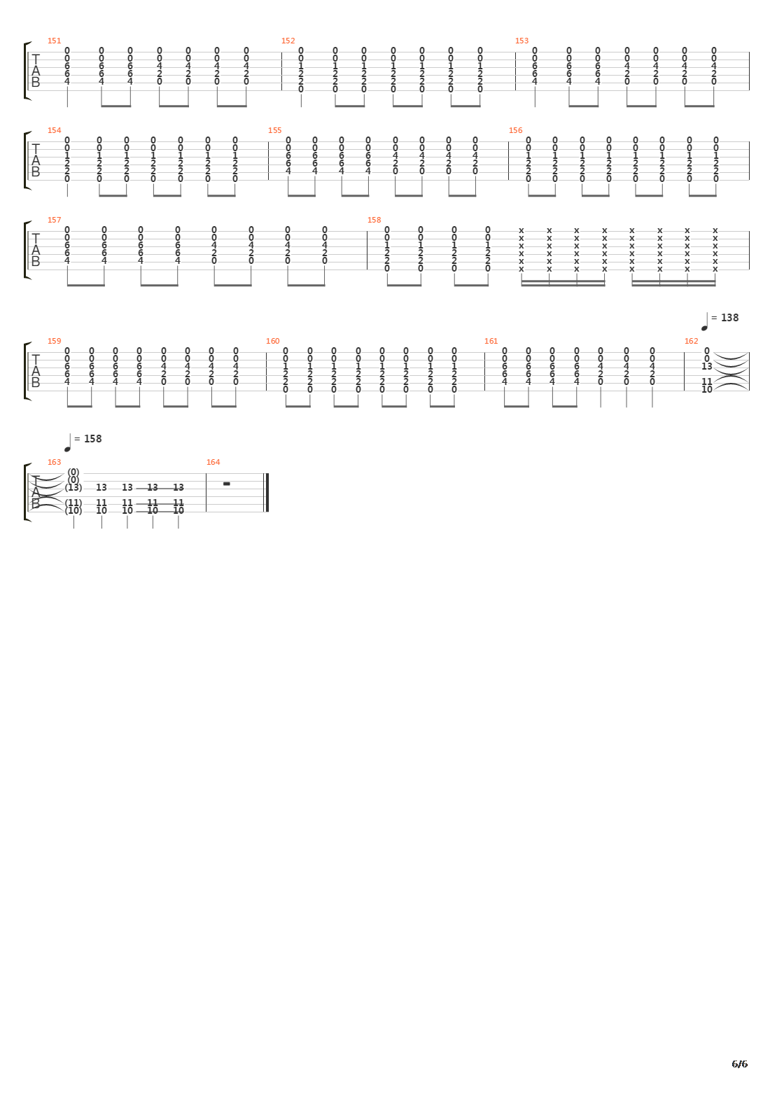 Belt吉他谱