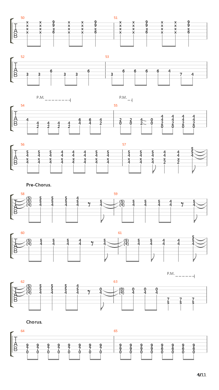 Belt吉他谱